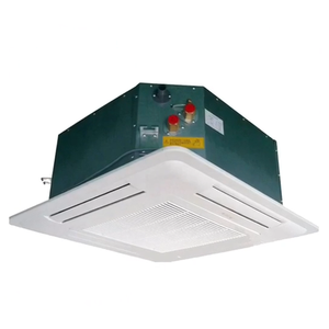 Bobine de ventilateur de cassette à broche directe d'usine à faible bruit avec quatre sorties d'<span class=keywords><strong>air</strong></span> et huit sorties d'<span class=keywords><strong>air</strong></span> dans le plafond - Product Image 1