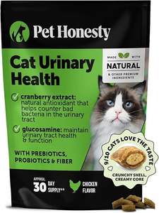 AJMED OEM ODM Complément alimentaire pour la santé des voies urinaires des chats, riche en protéines, écologique, en sandwich, extrait de canneberge, probiotiques, fibres - Product Image 1