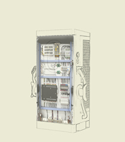 AMPPAL 30kw-120kw Borne de Recharge Rapide Double Pistolet DC pour Véhicules Électriques, Station Commerciale au Sol pour Voitures Électriques