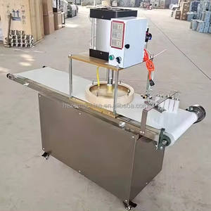 Machine de fabrication de tortilla à base de croûte de pizza à crêpe automatique pneumatique Presse-presse à pita <span class=keywords><strong>Naan</strong></span> - Product Image 3