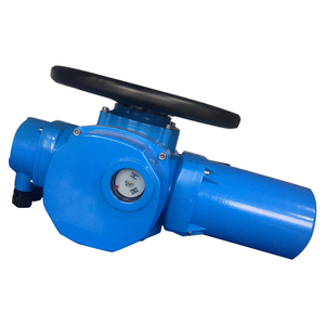 Actuador eléctrico DZW10 4-20Ma válvula de compuerta WCB de aguas residuales inteligente válvula de bola de hierro dúctil para regulación de aceite caliente OEM 380V - Product Image 3