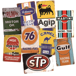 <span class=keywords><strong>Plaque</strong></span> en métal décorative <span class=keywords><strong>personnalisée</strong></span> de haute qualité pour l'extérieur - Product Image 1
