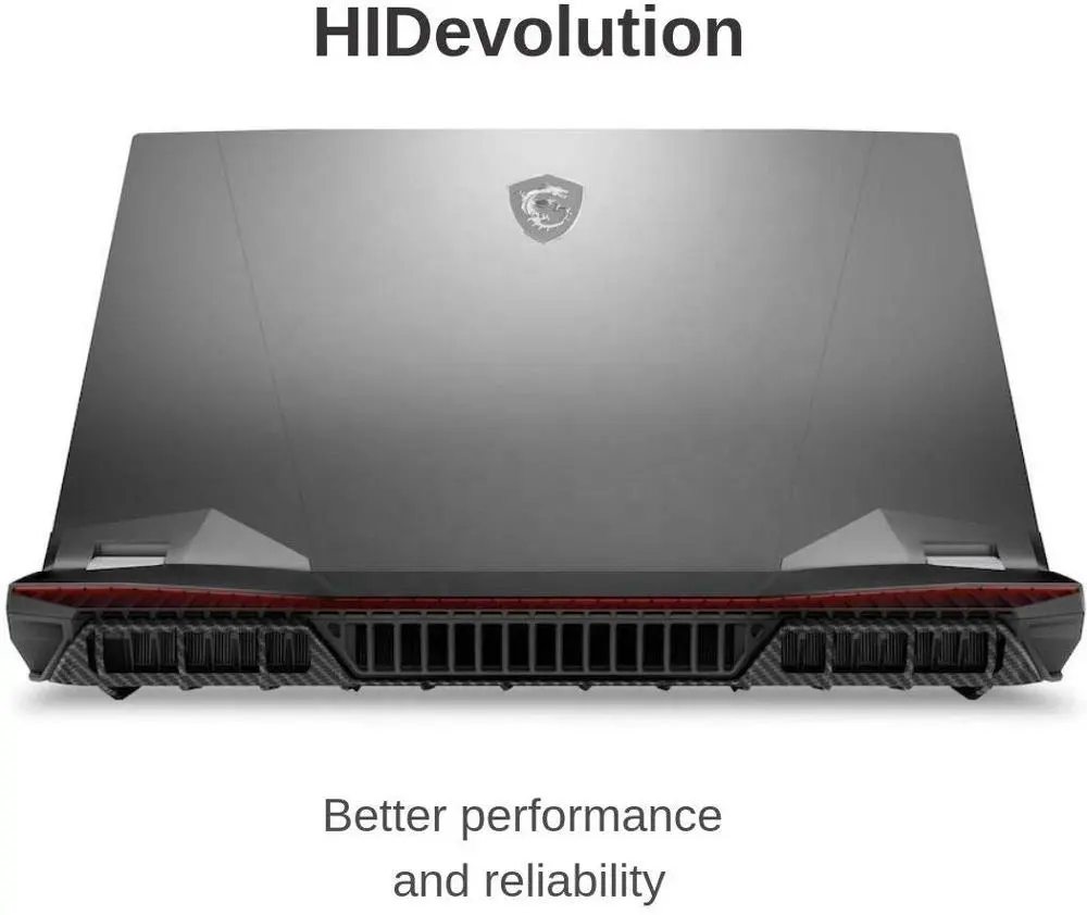 HIDevolution MSI GT76ไททันแล็ปท็อปสำหรับเล่นเกม,17.3นิ้ว FHD 240Hz 3.6GHz I9-9900K,RTX2080 128GB 2666MHz RAM, 6TB 2X3TB PCIe SSD 4TB