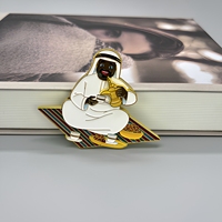 Aimant de réfrigérateur personnalisé en alliage de zinc avec accessoires mobiles, figurine arabe du Moyen-Orient, souvenir touristique, autocollant métallique pour réfrigérateur