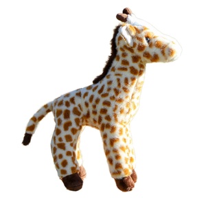 Jirafa de pie, juguete de simulación de animales para niños, muñeco de peluche de ciervo, relleno de algodón PP, 25cm-30cm, regalo - Product Image 5