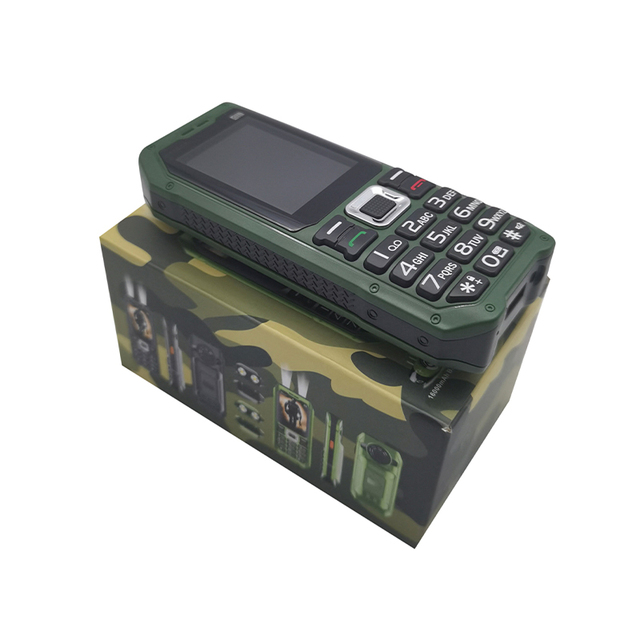 Rugged Phone GSM mobile phone for old people elderly senior with Four SIM slots large battery