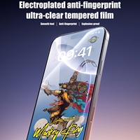 HD clair grand verre trempé incurvé Monkey King verre pour iphone 17 Pro Max protecteur d'écran accessoires de téléphone pour iPhone 16 Pro