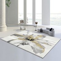 Usine vente rose fleur image tapis modernes couverture de sol tapis mince intérieur antidérapant tapis impression tapis salon chambre tapis