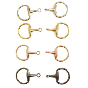 KOSTENLOSES GRAVIERLOGO KEINE MOQ 1,5 Zoll 3,8 cm Pferdebeulen Snaffle-Beulen für Reiten elastischer Gürtel ohne Schieber