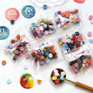 Liquidación: 40 Perlas de Cera para Sellar de Colores Aleatorios en Bolsa Transparente, para Sellos de Cera, Embalaje Personalizado Disponible - Product Image 3