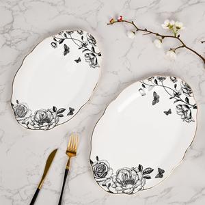 ชุดภาชนะใส่อาหารลายกระดูกจีนโบราณชุดกาน้ำชาและเครื่องเคลือบลายครามบานกล่องสำหรับการจัดเก็บง่าย - Product Image 4