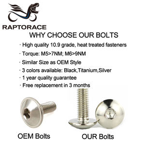 Aximoto adapté pour ftermarket amaha 91-96 teel <span class=keywords><strong>1000</strong></span> olting astener odywork aération olt it d'équipage lip asher ut 10.9 - Product Image 5
