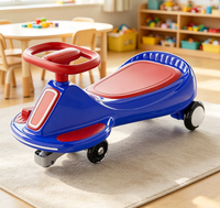 Voiture électrique rechargeable pour enfants HWTT LX-16, avec fonction de balancement et de torsion, batterie 12V, 4 roues motrices, jouet à conduire