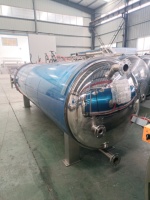 Pulvérisation d'eau aliments en conserve stérilisateur machine bocal en verre stérilisateur autoclave cornue