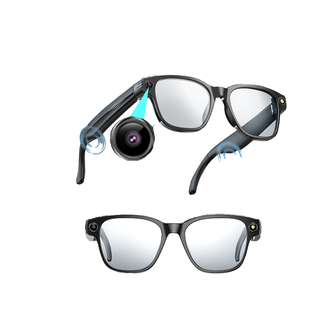 New Version L801 Smart Sunglasses 4K Camera for Video & Pictures 4GB WiFi AI ChatGPT Translation IP67 Waterproof Type-C Charging