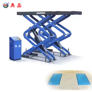 Meilleur prix : Pont élévateur à ciseaux hydraulique à double vérin, à hauteur moyenne, pour réparation automobile - Product Image 3