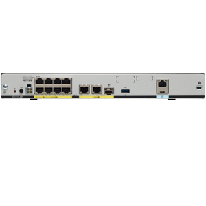 Enrutador de servicios integrados de 1/2 | 8 puertos PoE + LAN, 2 Gigabit WAN (SFP/RJ45), IPSec 468Mbps - Product Image 4