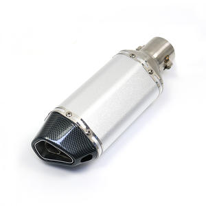 Escape Moto Exhaust Pipe <span class=keywords><strong>Racing</strong></span> Silencieux Pour yamaha dirt bike Silencieux d'échappement FZ6N FZ07 <span class=keywords><strong>FZ1</strong></span> FZ8 FZ09 YFZ450R - Product Image 2
