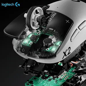 Ratón Inalámbrico para Juegos <span class=keywords><strong>Logitech</strong></span> <span class=keywords><strong>G</strong></span> <span class=keywords><strong>PRO</strong></span> X2 SUPERSTRIKE GPW5, HITS Trigger, 44000DPI, 8000Hz, 65g, Ratón para Esports - Product Image 3