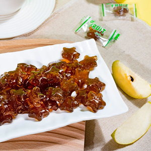 Five-Pointed Star-Shaped Brown Autumn <strong>Pear</strong> Flavored Hard Candy Fruity Refreshing Greasy Snacks Decorative Coating - Product Image 2