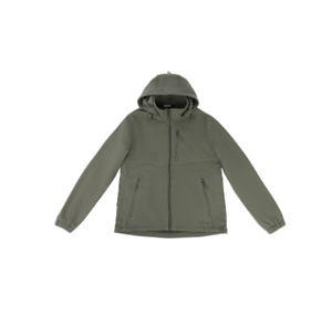 Nouvelle Veste en Nylon Coupe-Vent à Capuche pour Hommes, Automne-Hiver 2025, Couleur Unie, Vente en Gros - Product Image 3