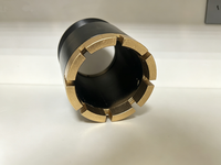 Broca de diamante impregnado de carburo de tungsteno de 112 mm y 132 mm para perforación de pozos y exploración geológica con sistema de cable.