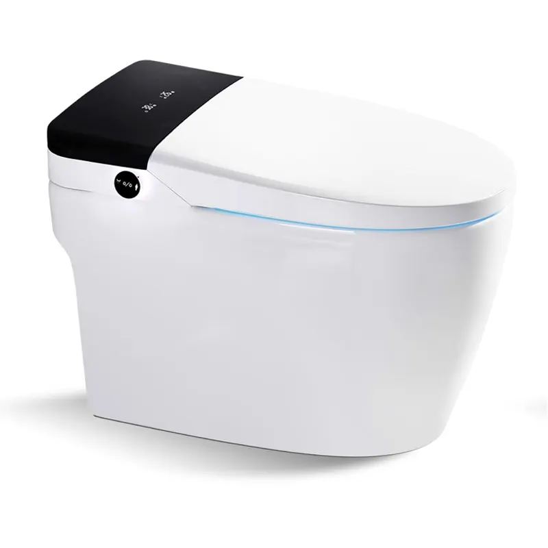 new design Good quality bathroom hot sales intelligent cover&seat toilet