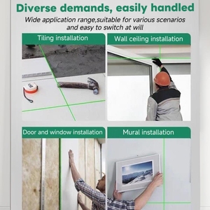 XTXS Fabrikadan Doğrudan Yüksek Kaliteli Su Terazisi, Sabit Su Terazisi 5 Çizgili Çok Fonksiyonlu Lazer Terazisi Satışı - Product Image 5