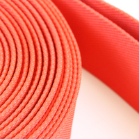 Tuyau d'incendie SLfire recouvert de rouge, 10 bars, 2 pouces, 30 m, doublure en PVC pour la protection incendie