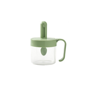 Boîte à assaisonnements télescopique en gros pour la cuisine domestique, avec couvercle-cuillère intégré, pour glutamate monosodique et sel, hermétique - Product Image 2