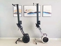 Remoadora de Aire DINUO con Datos de Ejercicio en Tiempo Real y Diseño Compacto Plegable, Carga Máxima de 150 kg, Ahorro de Espacio para Uso Doméstico