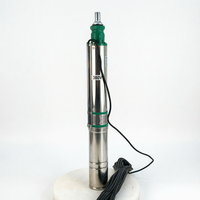 Pompe submersible pour puits profond 3HP 380V, 4 pouces, en acier inoxydable, haute pression, pour l'irrigation agricole et l'utilisation industrielle