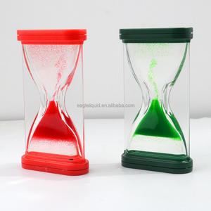Reloj de arena de acrílico con líquido en ascenso, temporizador de movimiento líquido, temporizador sensorial de líquido - Product Image 2