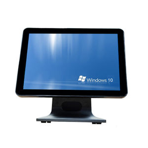 Venta caliente caja registradora de escritorio 15 pulgadas pantalla táctil única Windows Terminal de pago todo en uno pos de escritorio - Product Image 1