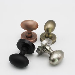 Vô Hình cửa lockset hình bầu dục Knob xử lý Latch Bolt khóa duy nhất hai mặt <span class=keywords><strong>Keyless</strong></span> <span class=keywords><strong>deadbolt</strong></span> khóa - Product Image 2