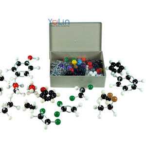 Kit di modello molecolare di chimica organica struttura organica Kit di struttura elettronica modello scienziato chimica aiuto strumento 307 pz Set - Product Image 1