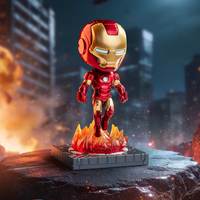 Caja Ciega Sellada POPMART Original de la Serie Marvel Iron Man: Un Viaje a Través de las Armaduras, Figura de Acción de PVC, Caja Misteriosa de Regalo