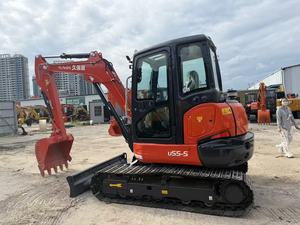 Mini-excavatrice Kubota KX057-4 neuve en promotion, pelle de chantier de 5,5 tonnes en excellent état, en stock - Product Image 4