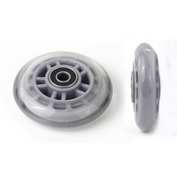 Roues de patins à roulettes en ligne, roues de patins à roulettes d'extérieur, roues de 80 mm, roues pour patins à roulettes en ligne