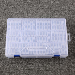 124 की बोतलें प्लास्टिक भंडारण बॉक्स कील कला हीरा पेंटिंग सामान उपकरण मोती कंटेनर बॉक्स गहने हीरा भंडारण बॉक्स - Product Image 1