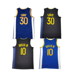 Nouveau <span class=keywords><strong>Maillot</strong></span> de Basketball Cousu Pas Cher en Gros 2026 – 30 Curry 10 <span class=keywords><strong>Jimmy</strong></span> <span class=keywords><strong>Butler</strong></span> - Product Image 5