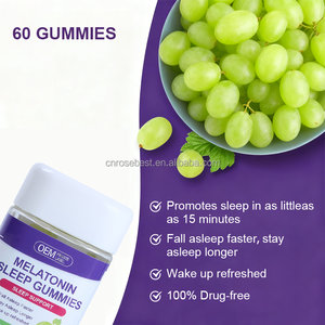 กลัมมี่5มก. เมลาโทนินช่วยในการนอนหลับช่วยให้นอนหลับมีความแข็งแรงสูงสุดฉลากตามต้องการ - Product Image 2