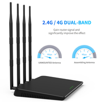 Antenne WiFi omnidirectionnelle de haute qualité 2,4 GHz 5 dBi, antenne WiFi double bande 2,4 GHz 5,8 GHz 433 MHz 868 MHz, antenne WiFi en caoutchouc RP-SMA
