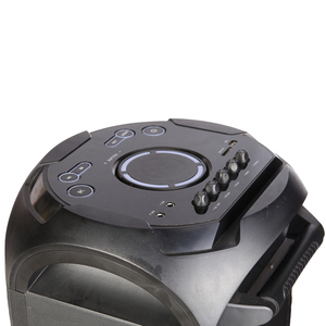 Geardon OEM ODM cao cấp kép 10inch bằng Gỗ + Nhựa USB TF SD BT Đảng Disco ánh sáng xách tay bluetooth không dây bên loa - Product Image 6