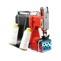 Machine à sceller les sacs à double ligne haute vitesse, Scelleuse rechargeable, Machine à sceller les sacs tissés, Scellage extra-résistant