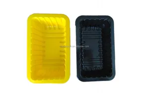 Biodegradable Disposable PP Plastic Sealable Fresh Frozen Chicken Mushroom Packaging Vacuum Form Tray Box