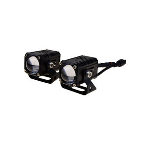 SENLO X1Plus 50W LED <span class=keywords><strong>Mini</strong></span> luces de conducción Nuevo Faro de lente <span class=keywords><strong>azul</strong></span> de doble color y luz antiniebla 6000K Temperatura de color para motocicletas - Product Image 2