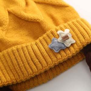 Gorro de Punto Acrílico Súper Lindo con Orejeras para Bebé, Diseño de Princesa, para Navidad, Otoño e Invierno - Product Image 6