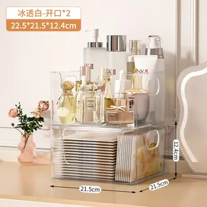 Haixin New Design U-förmige offene Aufbewahrung sbox Kosmetische Hautpflege Desktop-Aufbewahrung sbox