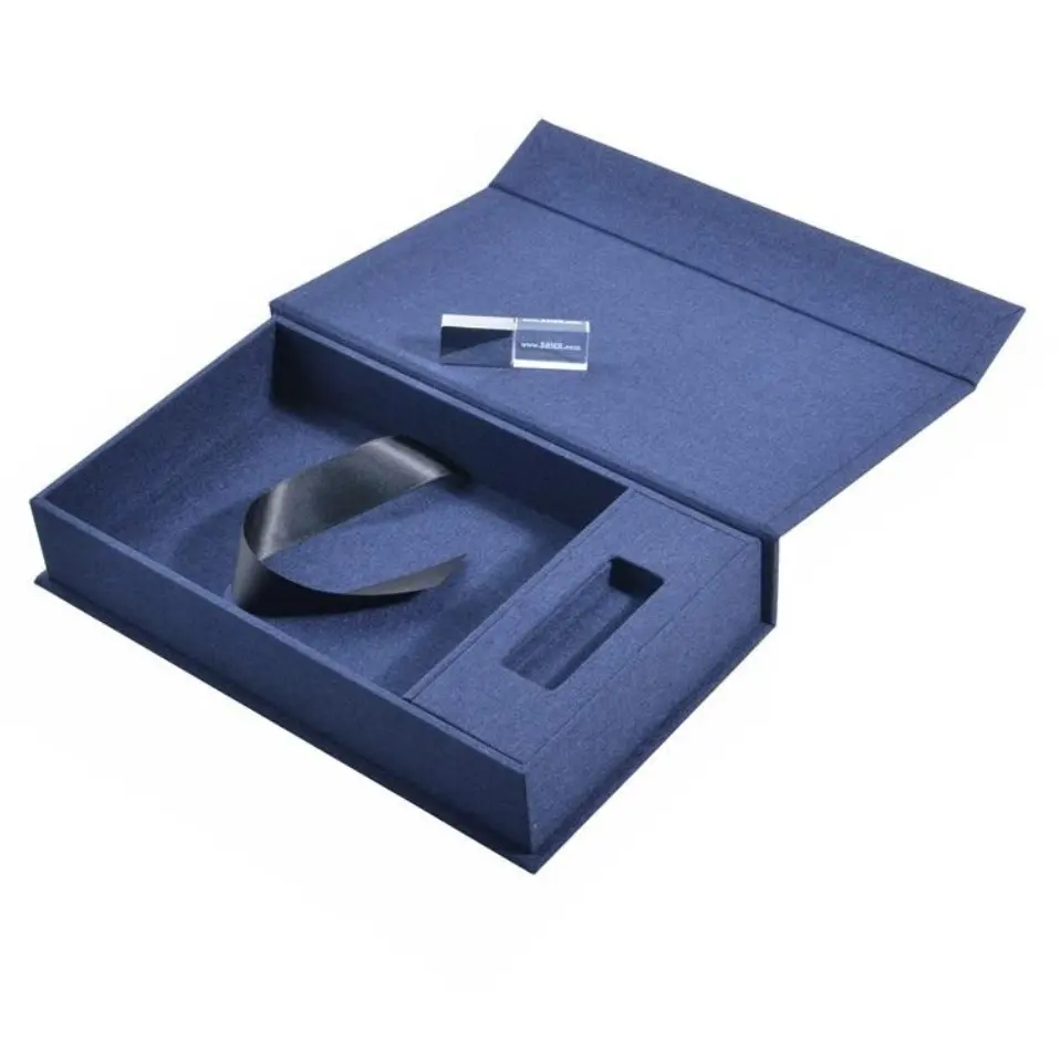 صندوق هدايا للتعبئة والعرض والتخزين مطبوع عليه صور مصنوع من الكتان حقيبة صندوق ورقي
